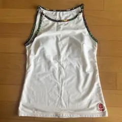 clap タンクトップ ホワイト フィットネスのサムネイル