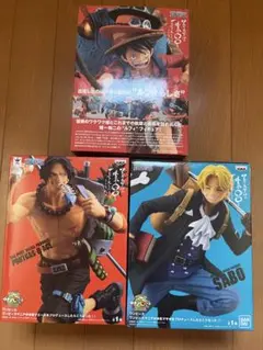 新品未開封 ワンピース一番くじ GREATESTラストワン ルフィ サボ ロー