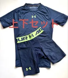 Under Armour コンプレッションウェア ネイビー　上下セット