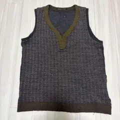 5/7まで 00s Y's yohjiyamamoto ウールニット ベストのサムネイル