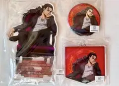 進撃の巨人 キャラウムカフェ　エレン3点