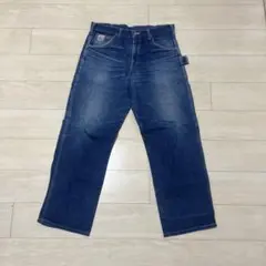 POINTER BRAND ワイドレッグデニムパンツ