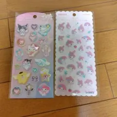 マイメロディ マシュマロシール 2シートセット