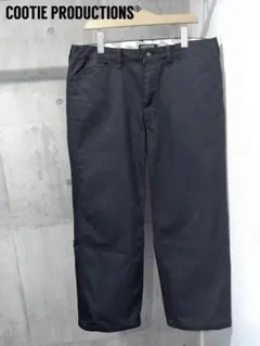COOTIE PRODUCTIONS (クーティープロダクションズフリスコパンツ COOTIE クーティー フリスコ ワークパンツ ブラック M 日本製 - メルカリ