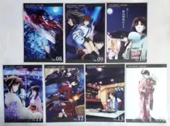 TYPE-MOON　空の境界　ポストカード　No.08～No.15　7点セット