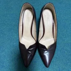 EIZO ボルドー ポインテッドトゥパンプス