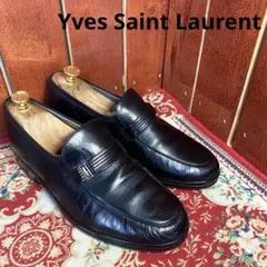 Yves Saint Laurent ローファー　ブラック　25cm