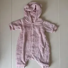 UNIQLO ベビー ファーリーフリースオールインワン