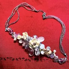 エトロ Etro正規品 EU土産 マルチカラービーズ リボン ロング