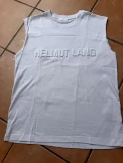 HELMUT LANG ヘルムートラング 白ノースリーブカットソーのサムネイル