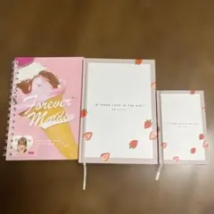 メモ帳ノート3点セット