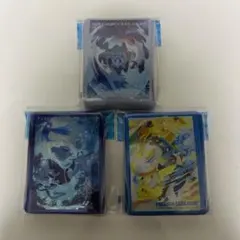 ポケモンカードゲーム デッキシールド　スリーブ　3点セット　ポケカ　まとめ売り