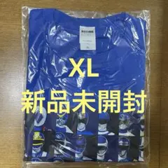 【新品未開封】「全スーパー戦隊展」Tシャツ ブルー XL