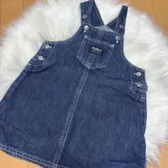 OSH KOSH デニム ジャンバースカート 100