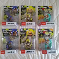 スプラトゥーン トリプルセット amiibo アミーボ Switch
