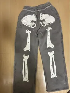 DIRTYBOX skeleton sweat pants XL - メルカリ