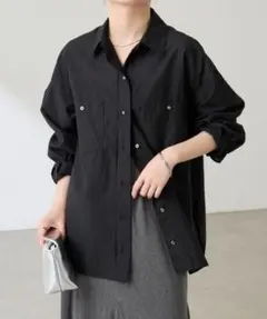 COCODEAL ボタンデザインリヨセルデニムシャツ - メルカリ