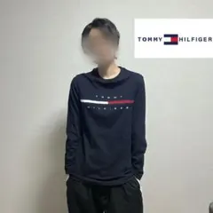 TOMMY HILFIGER 長袖 カットソー ネイビー トミーヒルフィガーのサムネイル