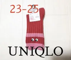●新品●ユニクロレディース●アニヤハインドマーチ●ヒートテックソックス23-25