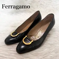 Ferragamo 黒　パンプスのサムネイル