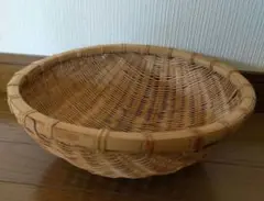 竹製 円形ざる 中型
