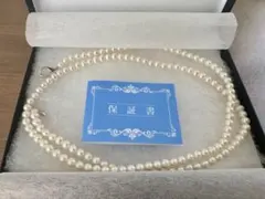 【新品未使用】淡水パールロングプローチ