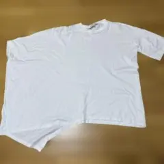 ENFOLD エンフォルド アシンメトリー Tシャツ ホワイトのサムネイル