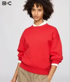 UNIQLO スムースコットンクルーネックセーター