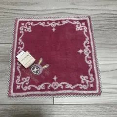 JILLSTUART Mezzo Piano ハンカチ メゾピアノ　赤