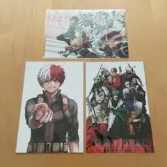 僕のヒーローアカデミア　ポストカード3枚セット　轟焦凍
