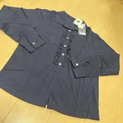タグ付き新品 マドモアゼルノンノンパパス チュニック L ブラウス