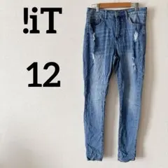 SALE‼️!iT【12】スキニーデニム ライトブルー レディース