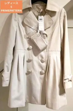 PRIMEPATTERN 新品 レディース アウター S ベージュ ブランド