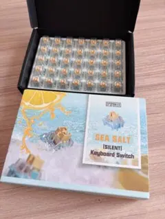 EPOMAKER Sea Salt静音メカニカル キーボードスイッチセット