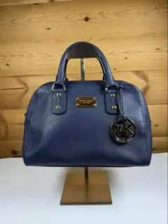 MICHAEL KCRS 2WAY ハンド/ショルダーバッグ ネイビー【美品】
