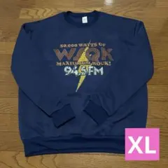 や*い様 ストレンジャーシングス　WSQK スウェット　裏起毛　紺XL