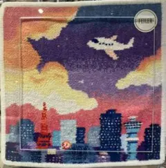 「新品未使用品」フェイラー タオルハンカチ ホワイト イセタン羽田限定 羽田空港