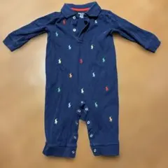 Ralph Lauren ネイビー ロンパース