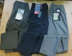 超お得!!【新品】ワーク系 ストレッチカーゴパンツ 3本セット Mサイズのサムネイル