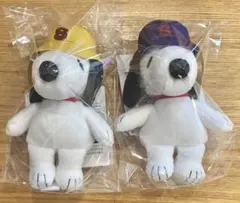 スヌーピー マスコット 2個セット カラフルバケットハットVer.のサムネイル
