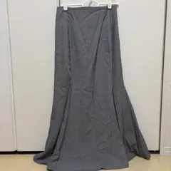 INGNI グレー フレアスカート レースアップウエスト