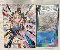 スペース・エレシュキガル 星見の回廊 入場特典 A5サイズカード アクスタ