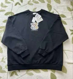 新品　mofusand 猫刺繍 スウェットトレーナー　M