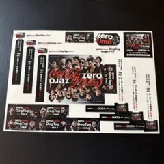 EXILE Coca-Cola zero Limit コカコーラ　シール販促品