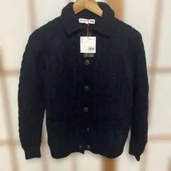 ユニクロINES DE LA FRESSANGE ローゲージケーブルカーディガン