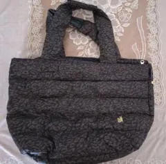 新品未使用訳有ROOTOTEルートート大型トートバッグ超軽量送料込レオパード柄