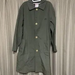 ダントン　オリーブグリーン ロングコート　サイズ34