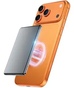 超薄型 モバイルバッテリー MagSafe対応 8000mAh ワイヤレス充電器