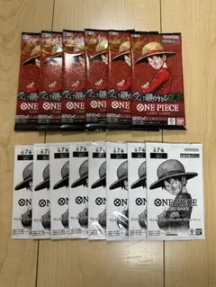 ワンピースカード　受け継がれる意志6パック　プロモ未開封8パック　おまけ