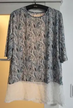 ペイズリー柄 チュニック M-Lサイズ 一度も着ていない美品です✨